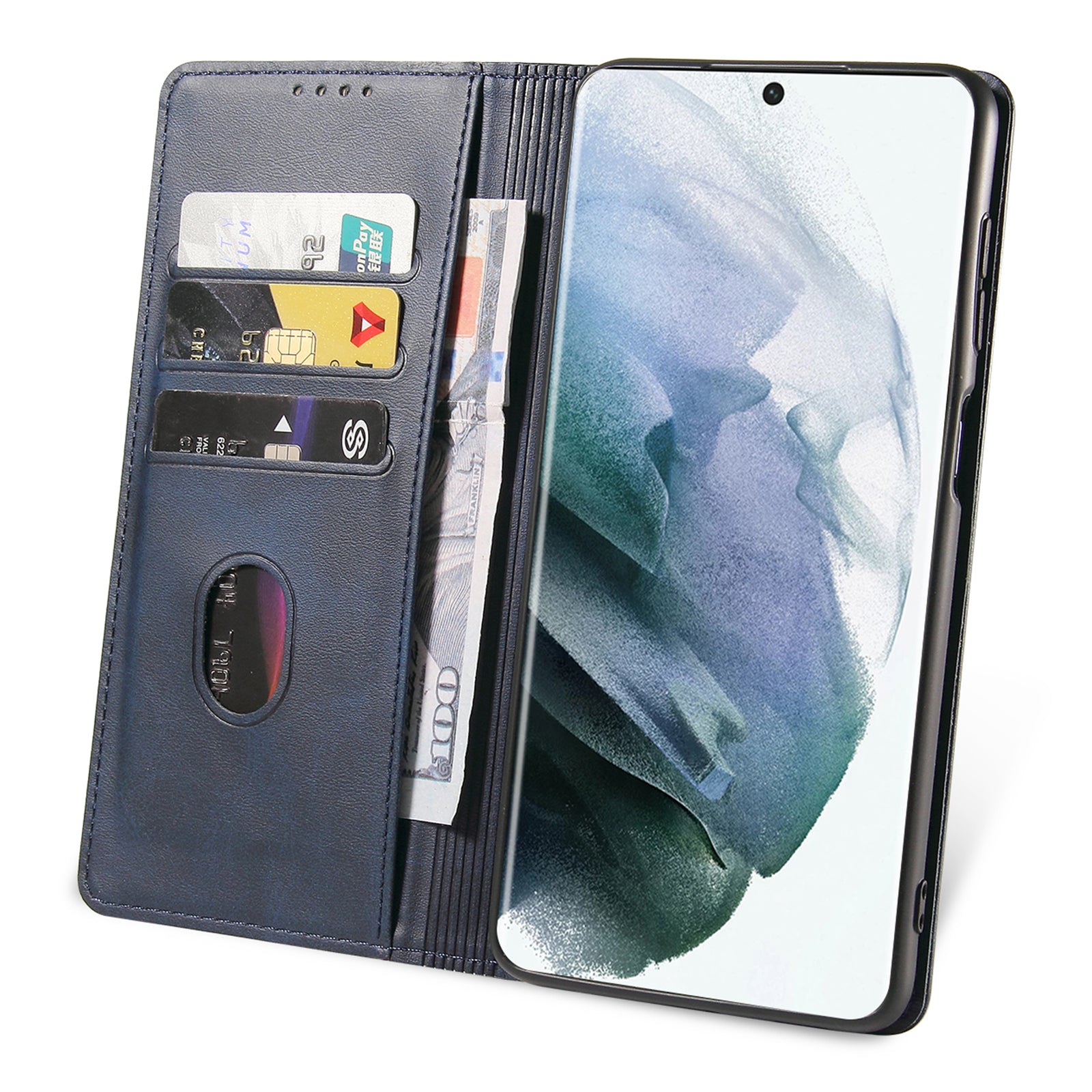 For Samsung Galaxy S23 Ultra PU Leather Wallet Phone Case Stand Business Style Full Protection Cell Phone Cover For Samsung Galaxy S23 Ultra PU Leather Wallet Phone Case Stand Business Style Full Protection Cell Phone Cover